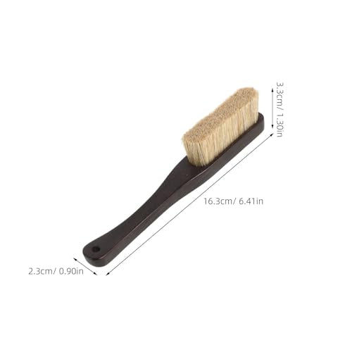 iplusmile Boar Hair Climbing Chalk Brush with Wooden Handle Fine Bristle Rock Climbing Wall Cleaner for Outdoor Bouldering and Indoor Holds Grip Chalk Dust Remover Tool for Climbers