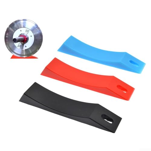 Silicone Deadlift Wedge Blocks, for Weight Lifting, Anti-Slip Barbell Loading Pads, for Powerlifting Squat, Portable Gym Accessories to Load Plates Easy(Black) - size: Black