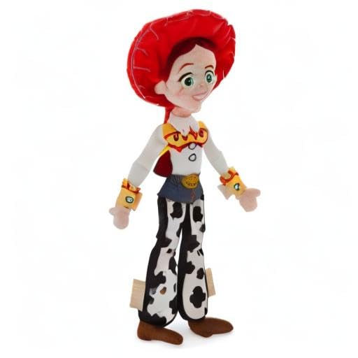 Disney Store Official Toy Story Plush, Jessie, Iconic Cuddly Toy Character with Embroidered Eyes and Soft Plush Features, Suitable for All Ages