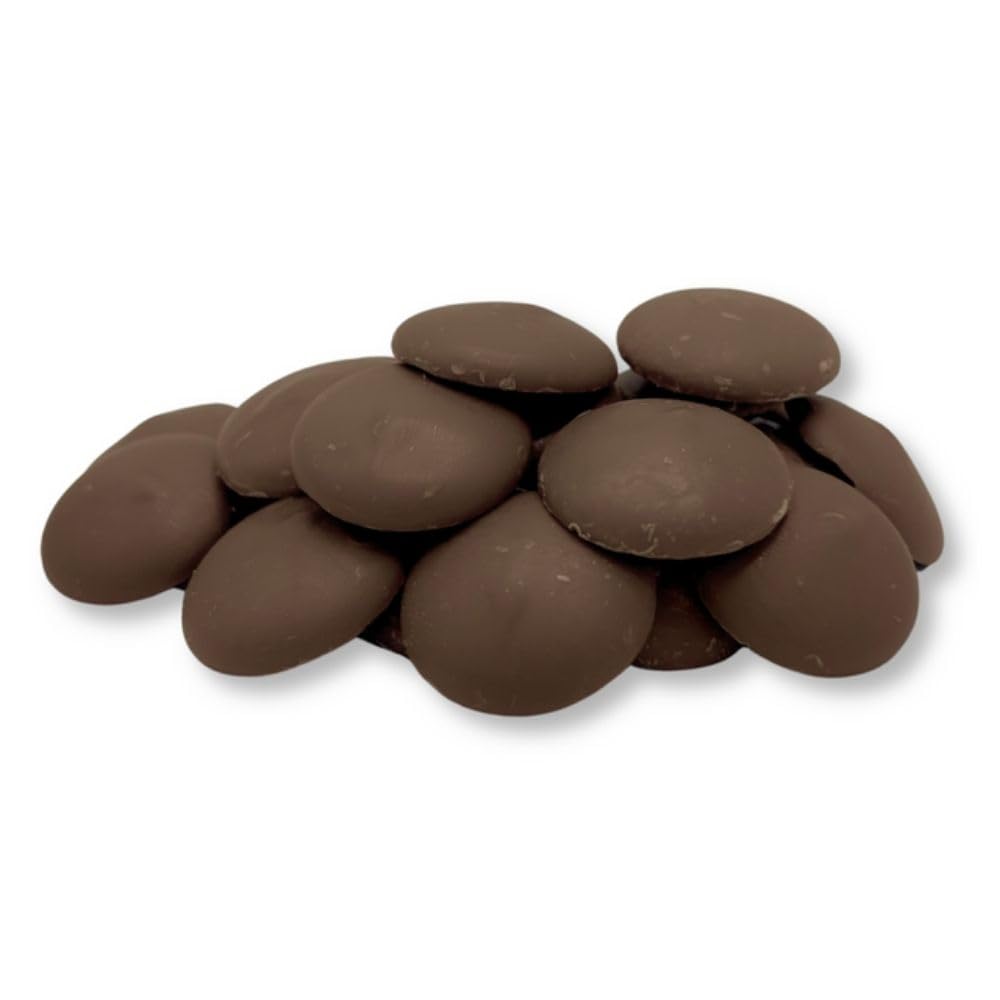 Dark Chocolate Coating Wafers, Candy Melts for Dipping and Molding - 1 lb (Approx. 175 pieces)