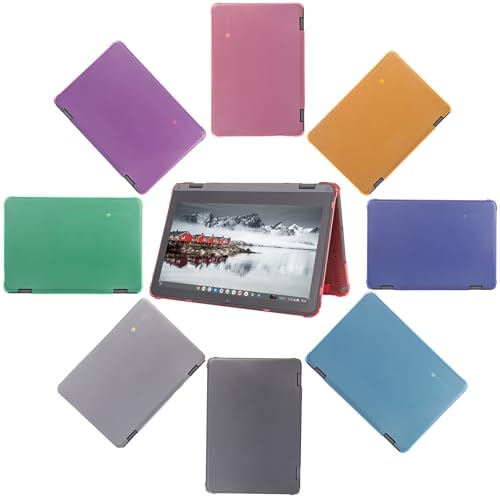 mCover Hard Shell Case Only Compatible for 2025 or Later 11.6" Lenovo 500e Chromebook Gen 4s 2-in-1 Laptop (NOT Fitting Any Other Lenovo Models)- Blue - color: Blue