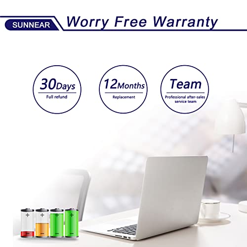 42Wh JPFMR Laptop Battery Replacement for Dell Chromebook 3100 3400 3100(2-in-1) 5488 5493 5593 P90F Series Notebook 0JPFMR 16DPH 65N6H 7T0D3 07GDY 7MT0R DN33X RDNP5 11.4V 3500mAh 3-Cell - size: 8.82*4.96*1.14 inches JPFMR