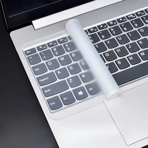Reusable Keyboard Protector – 2PCS Universal Silicone for 15-17 Inches Laptops - Clear