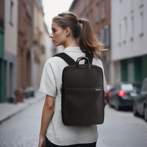 GOLF SUPAGS Travel Laptop Backpack for Women Anti Theft Slim Durable College Bookbag Business Computer Bag Fit 13.3Inch Notebook (Black, 13.3Inch) - color: Black, size: 13.3 Inch