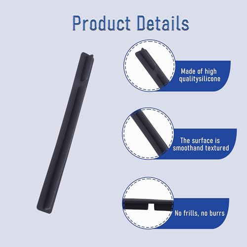 5 PCS PCI Port Anti-dust Plugs, Silicone Covers Caps Stoppers, Port Protector for End Computer Digital Socket Printer,3.23 x 0.31 x 0.24 (LxWxH) - size: PCI/Black/5 PCS