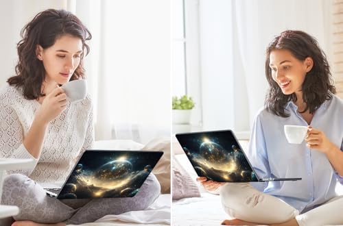 Tuiklol for MacBook Air 13 inch Case M5 2026 M4 2025 M3 2024 M2 2022 Release Model A3449 A3240 A3113 A2681,Plastic Hard Shell Cover for MacBook Air 13.6 with Touch ID, Birth of Galaxy - color: Birth of Galaxy