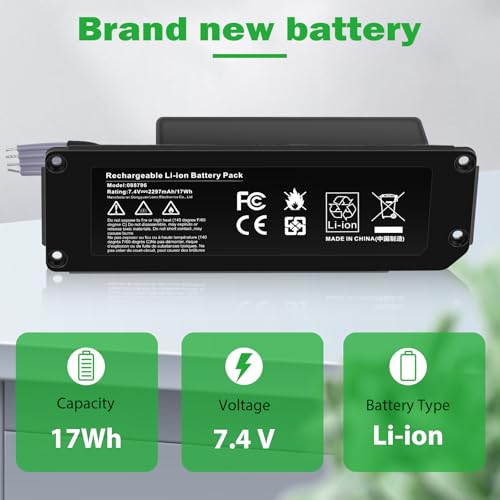 Fancy Buying 2297mAh 088796 088789 088772 080841 Replacement Battery for Bose Soundlink Mini 2/Soundlink Mini II Series - Hands-on Welding Required - size: 4.45*1.5*1.61inch 088796