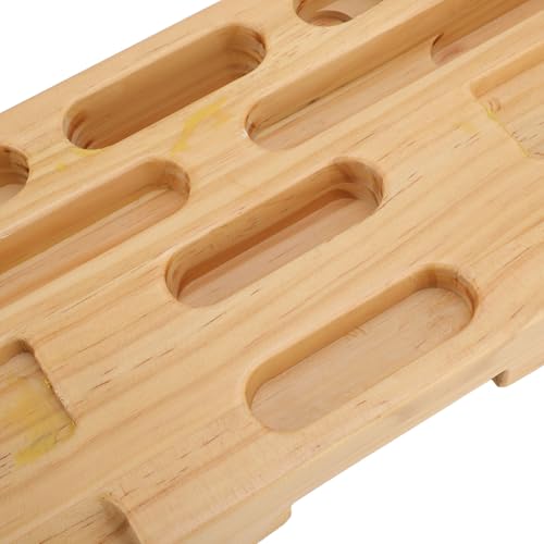Solid Wood Training Hang Board for Enhanced Finger Strength Exercise At Home Gym or Outdoors
