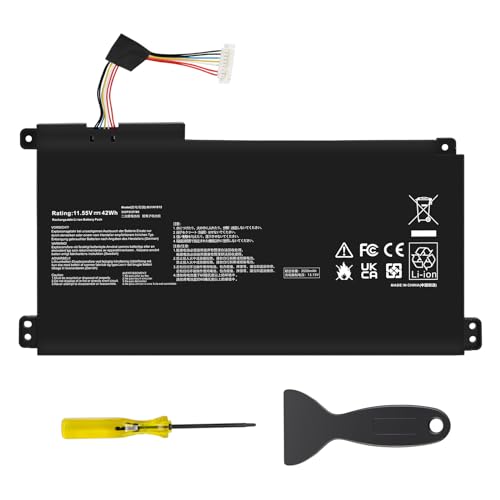 TREE.NB B31N1912 C31N1912 Laptop Battery Replacement for ASUS VivoBook 14 E410M E410MA L410M L410MA E410KA F414MA E510MA E510KA L510MA R522MA E410MA-EK026TS L410MA-BV058TS E510KA-EJ033TS 11.55V 42Wh - size: B31N1912