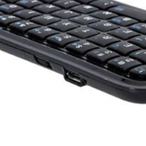 Portable Wireless Keyboard, Multi Device Bluetooth Slim Wired Keyboard with Silent Keys for Wins MacOS Phone Tablet Laptop (Backlit Black)