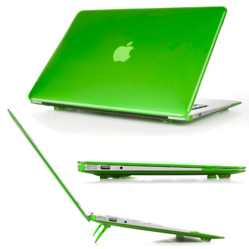 mCover Case Compatible for 2010~2019 13.3" Apple MacBook Air A1369 A1466 (Without Retina Display) Laptop Computer ONLY (NOT Fitting Other MacBook Models) - Aqua - color: Aqua Blue