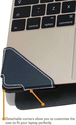 Profile Series - Blue Leather Laptop Case Compatible with Jumper 17.6" Laptop