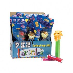 PEZ Favorites Assortment Assorted Candy and Dispenser 1.87 oz. - Case of: 12;12
