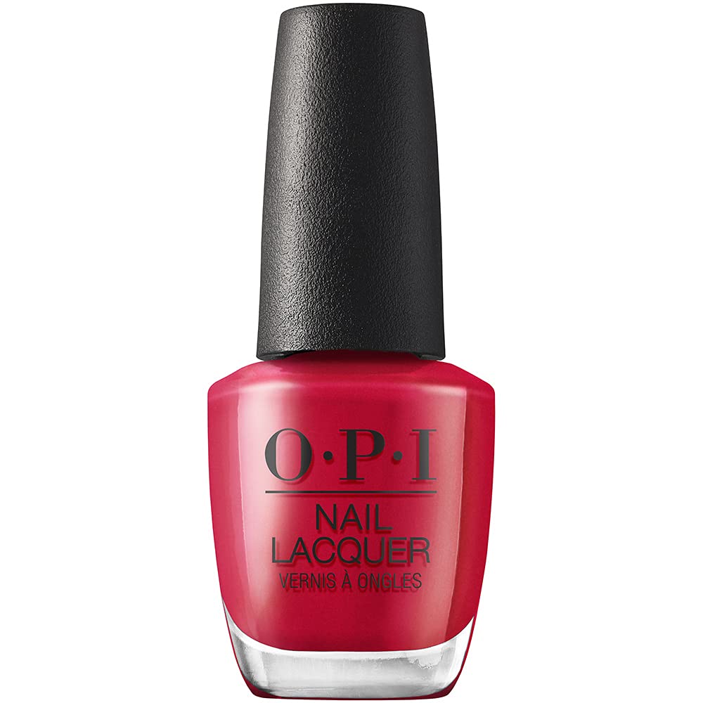 Opi Nail Lacquer, Art Walk In Suzi'S Shoes, Red Nail Polish, Downtown La Collection, 0.5 Fl Oz, 0.5 Fl. Oz.