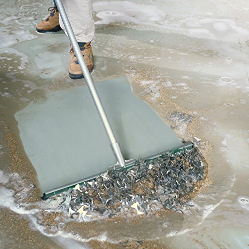 Unger Professional AquaDozer Smooth Surface Straight Floor Squeegee, 24"
