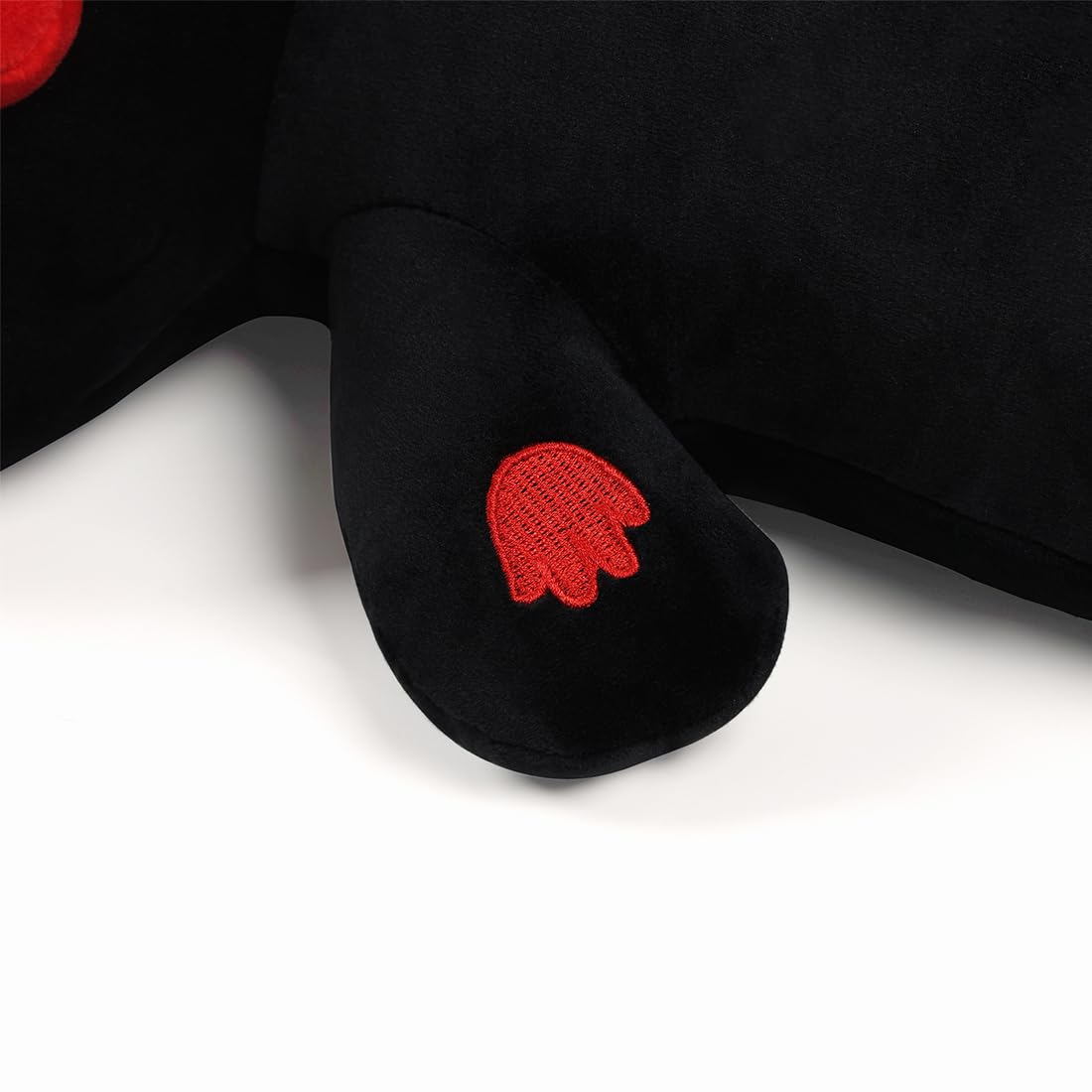 Axolotl Plush Pillow Cute Soft Stuffed Animal Plushie Toy, Black 12"