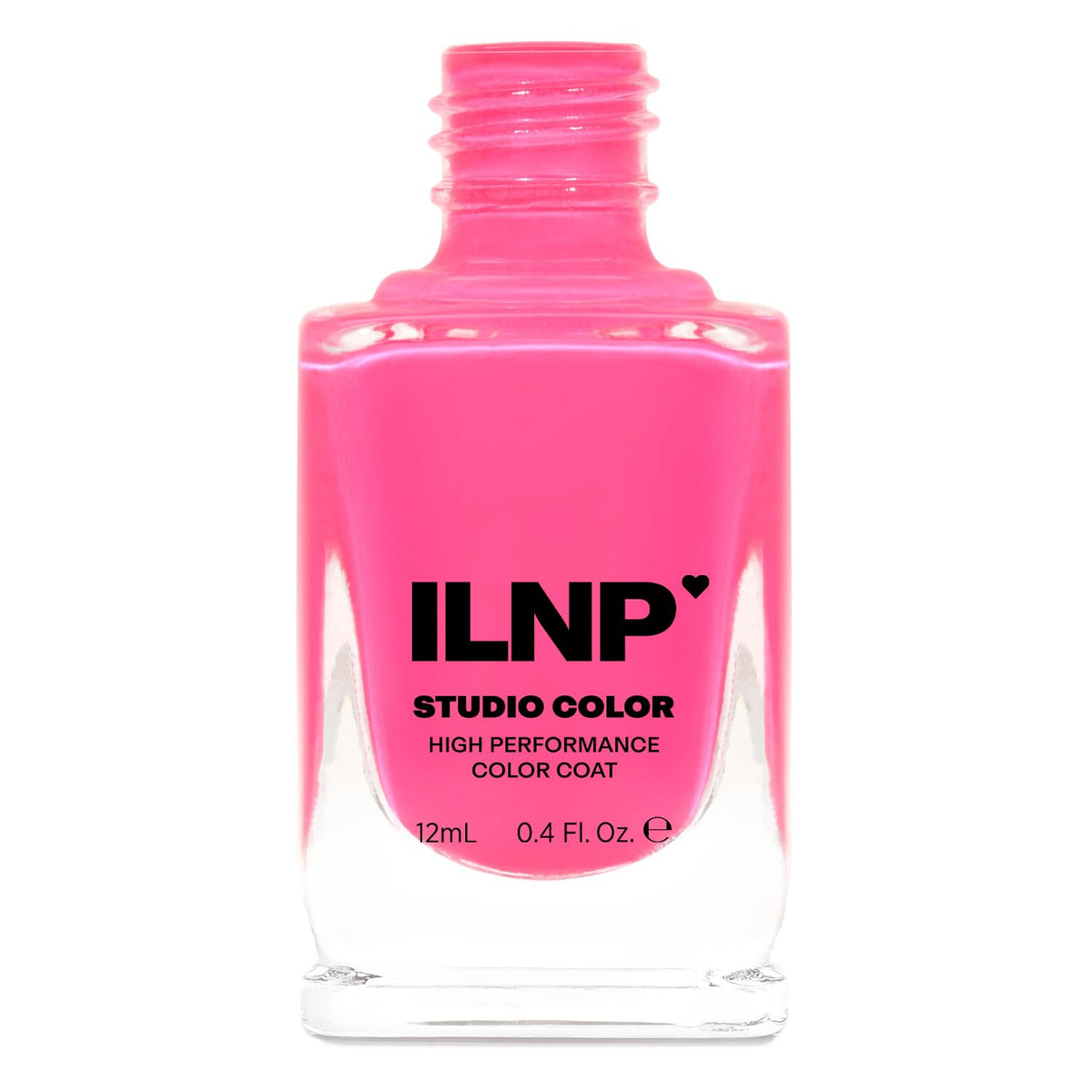Ilnp Two Piece - Striking Neon Pink Cream Nail Polish