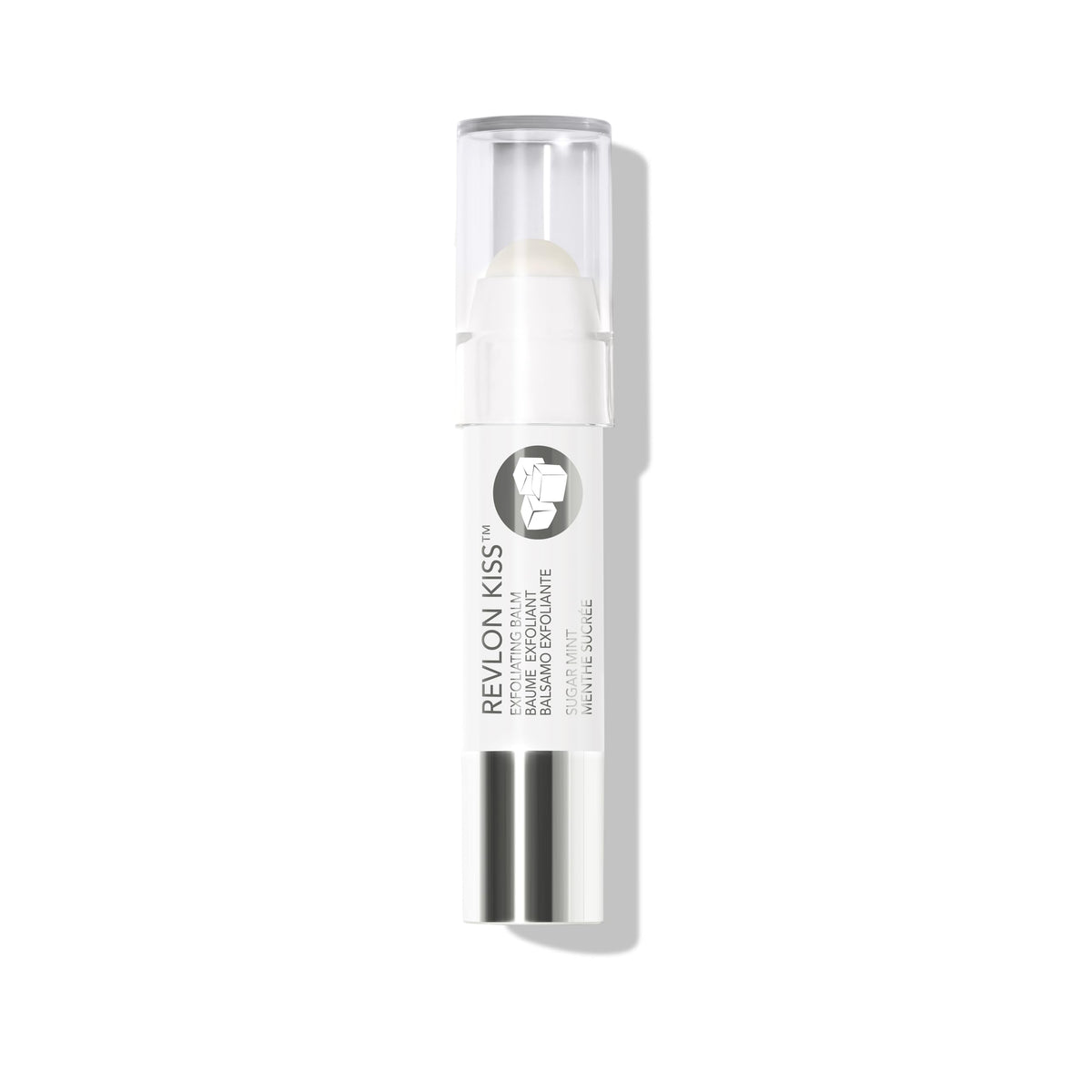 Revlon Kiss Exfoliating Lip Balm, Sugar Mint, 0.09 oz