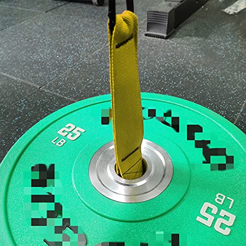 Strap Loading Pin for Weight Plates Cable Machine Attachment Home Gym Heavy Duty Tricep Pull Down Weightlifting - color: Black