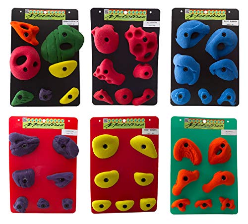 Metolius PU Super 7 Holds - Assorted 7 Pack