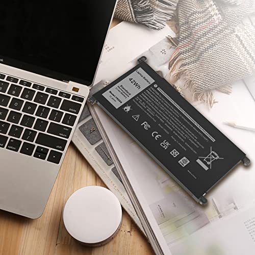 TREE.NB YRDD6 1VX1H Battery for Dell Inspiron 5481 5482 5485 5491 5591 7586 3310 2-in-1 3493 3582 3583 3584 3593 3793 5480 5482 5485 5491 5493 5585 5590 5593 5594 5598 VM732 P75F 01VX1H 11.4V/42Wh - size: YRDD6
