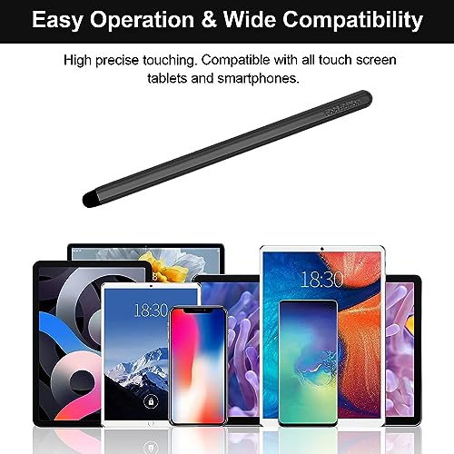 Stylus Pens with Pen Slot for Touch Screens, High Precision Capacitive Universal Stylus for iPad iPhone Tablets Samsung Galaxy All Touch Screen Devices (Golden-Long) - color: Golden-Long