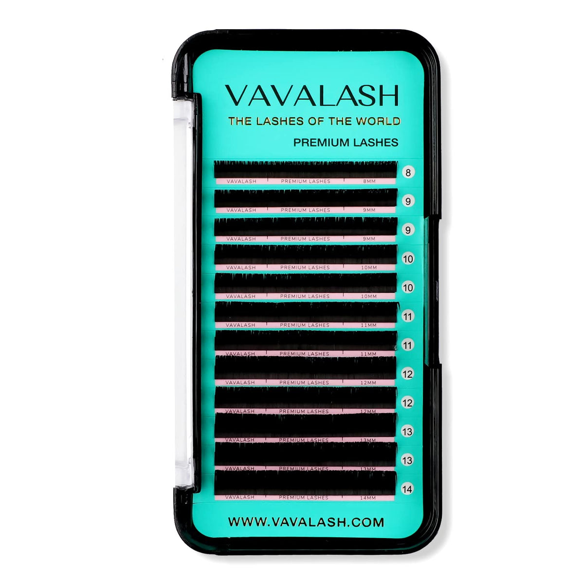 Eyelash Extensions 0.07 C Curl 9Mm Lash Extensions Supplies Individual Lashes Premium Silk Volume & Classic Lash Soft Matte Dark