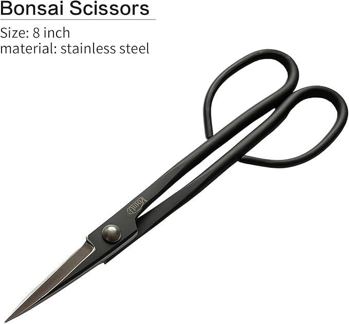 5-Piece Bonsai Tool Set,Knob Cutter,Concave Cutter,Wire Cutter,Jin Pliers,Bonsai Scissors