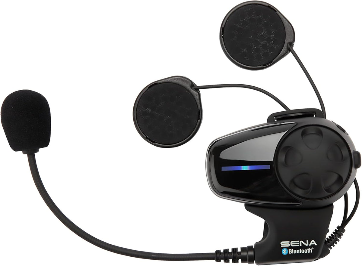 Sena SMH10-10 Motorcycle Bluetooth Headset/Intercom Communication System (Single)