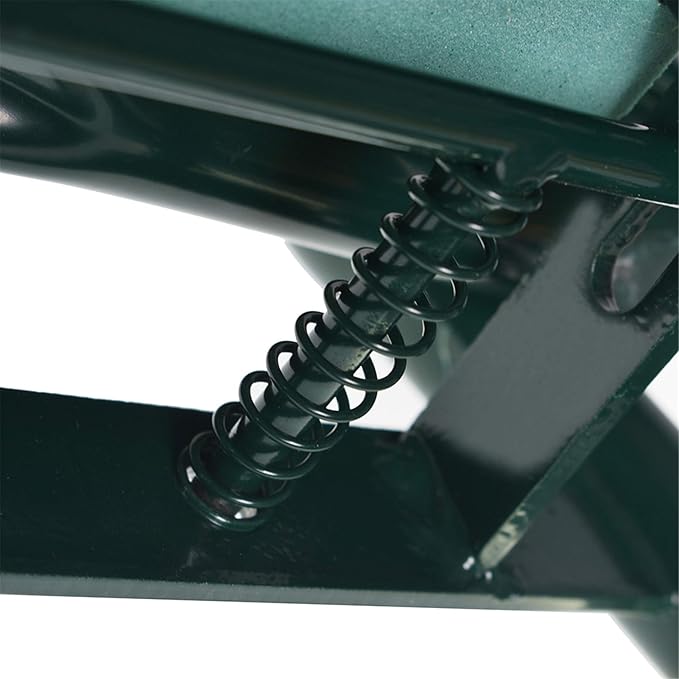 Foldable Garden Kneeler and Seat Heavy Duty Gardening Bench Soft Cushion Seat with Tool Pouch and Kneeling Pad