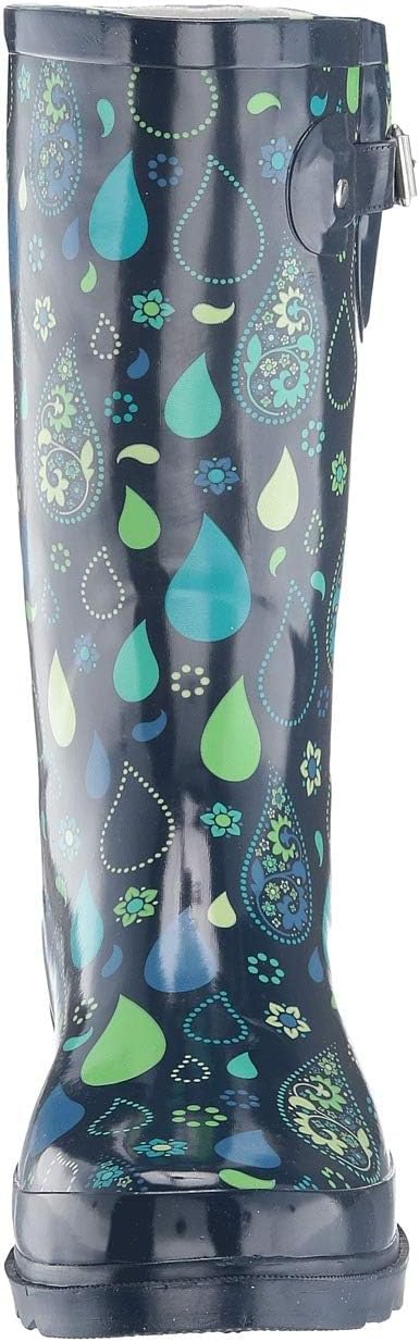 Western Chief Women's Tall Waterproof Rain Boot Outdoor Garden Shoes