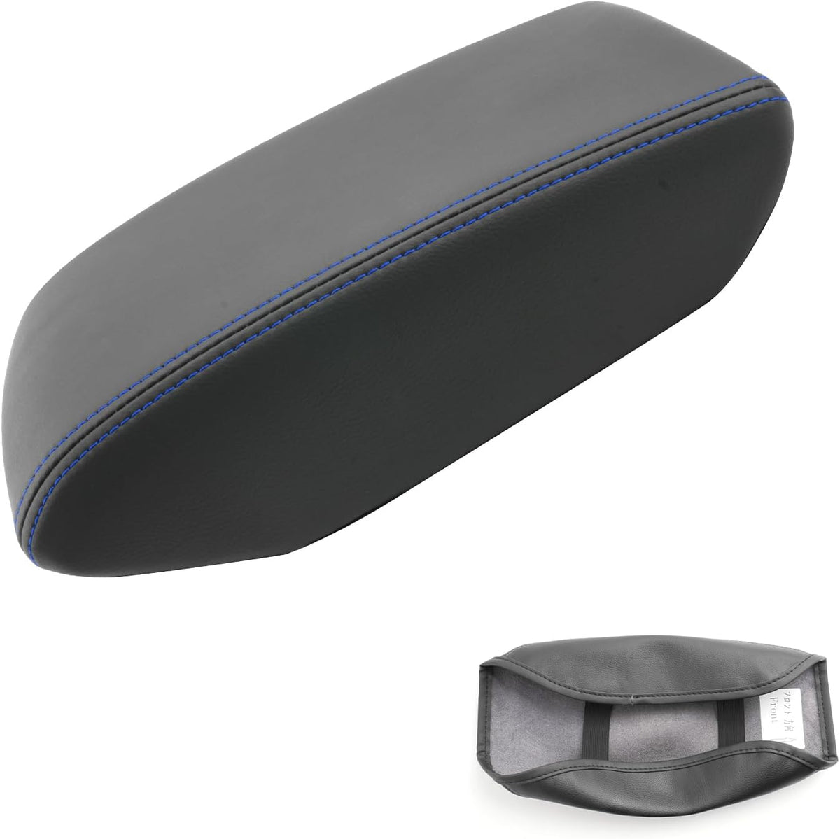 SXCY for Forester Accessories 2025 Armrest Cover for Forester 2025 Accessories 2025 Forester Center Console Cover 2025 Forester Middle Console Cover (Blue Line)