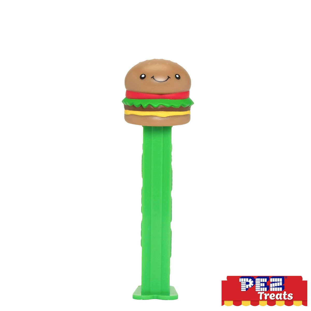 Pez Burger Candy Dispenser - Cheeseburger Pez Dispenser | Pez Candy Dispenser with Candy Refills | Burger Party Favor, Grab Bags