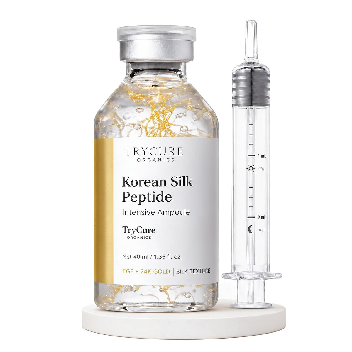 Trycure Korean Silk Peptide, Korean Skin Care, GHK-Cu Peptide, 1.35 fl oz