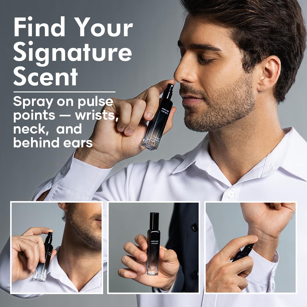 Pheromone Cologne for Men – Long Lasting Mens Perfume, Travel Size