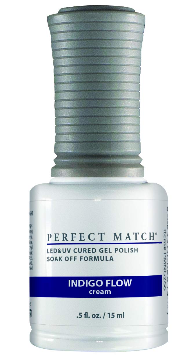 Lechat Perfect Match Gel Polish, Indigo Flow, 0.5 Fl Oz
