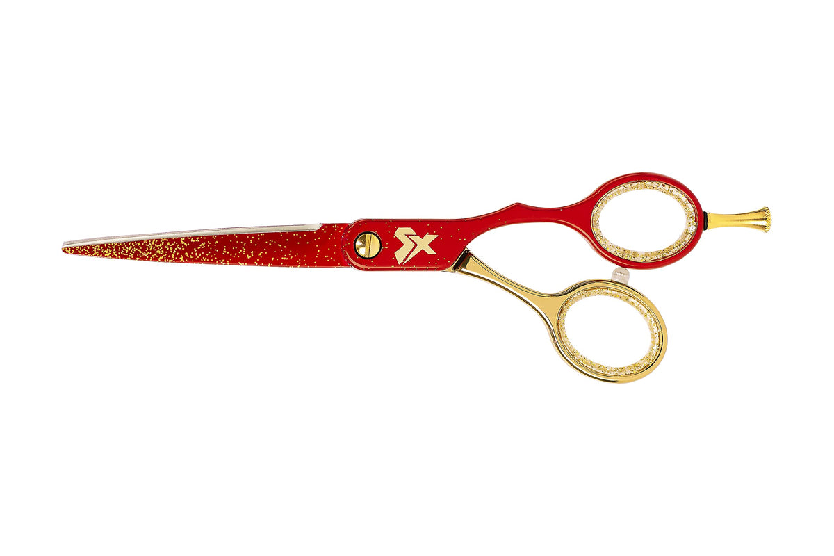 Cricket Shear Xpressions Hustle & Shine 5.75 Professional Stylist Hair Cutting Scissors, Japanese Stainless Steel Shears, Hai