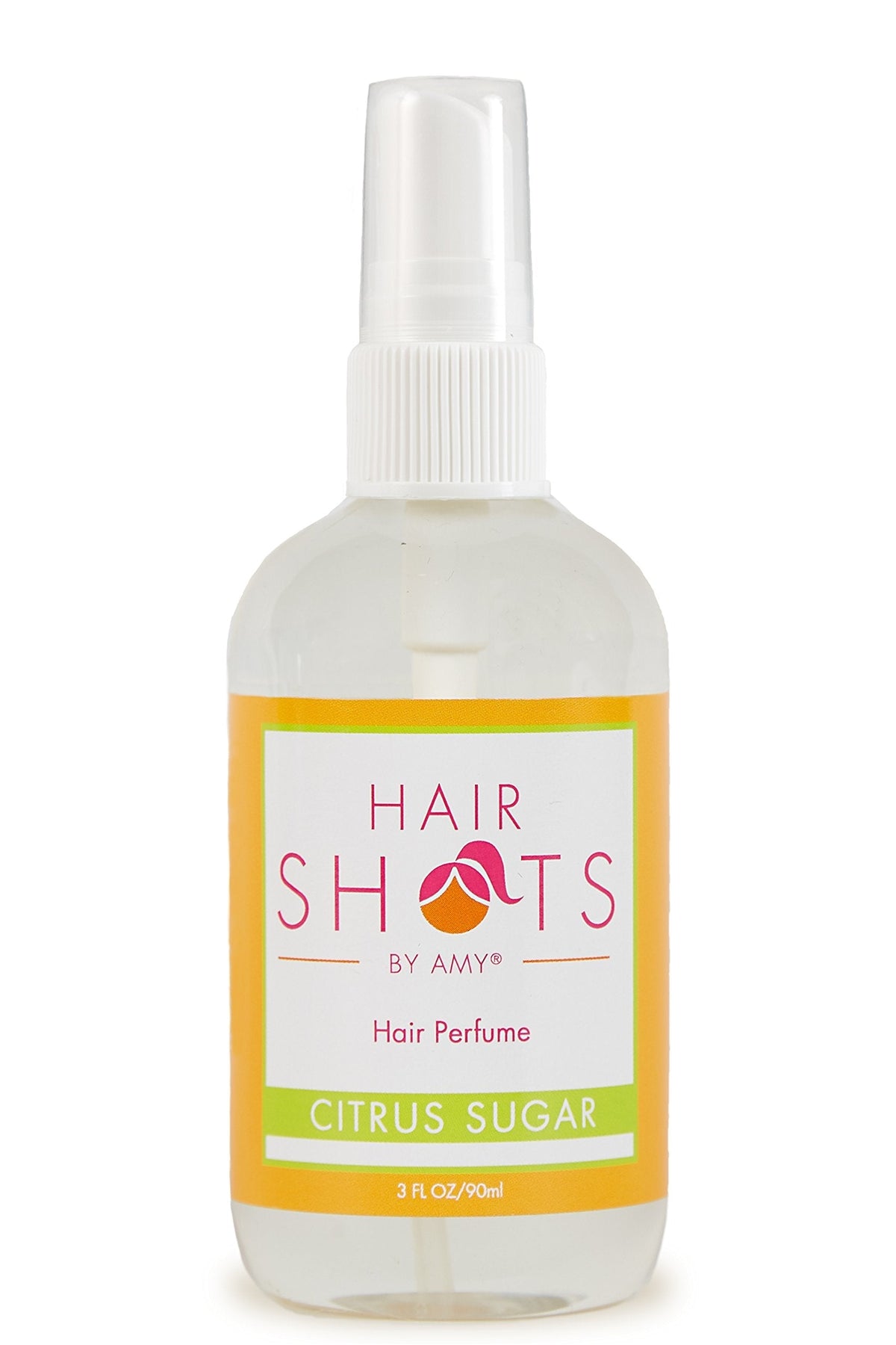 Hair Shots Citrus Sugar Perfume Quality Heat Activated 3 Oz Hair Fragrance