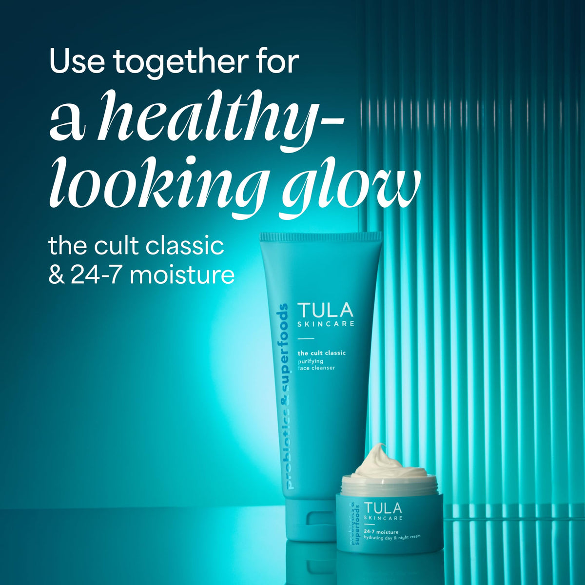 TULA Skin Care The Cult Classic Purifying Face Cleanser (Travel-Size) | Gentle and Effective Face Wash, Makeup Remover, Nourishing and Hydrating | 1.67 oz.