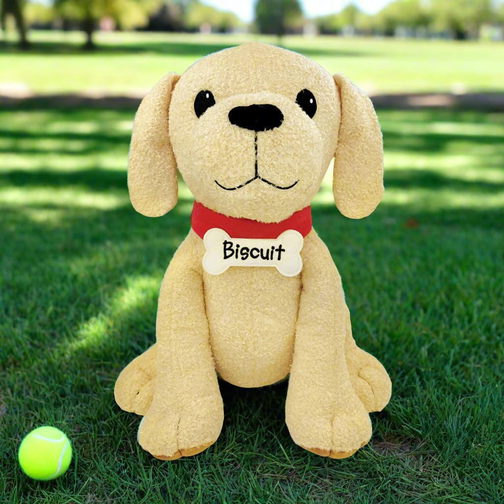 MerryMakers Biscuit Plush Doll, 10-Inch , Yellow