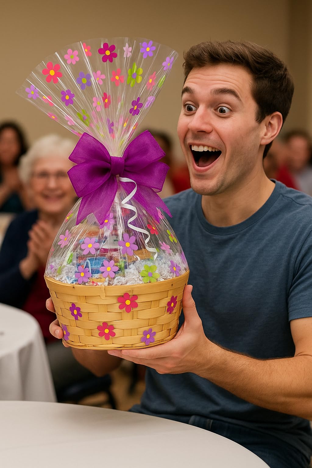 Handcrafted Gift Basket with Chocolates, Cookies, Snacks & Candy. Perfect for Birthdays, Sympathy, Holidays, Clients & Thank You Gifts (Small: $49.99
