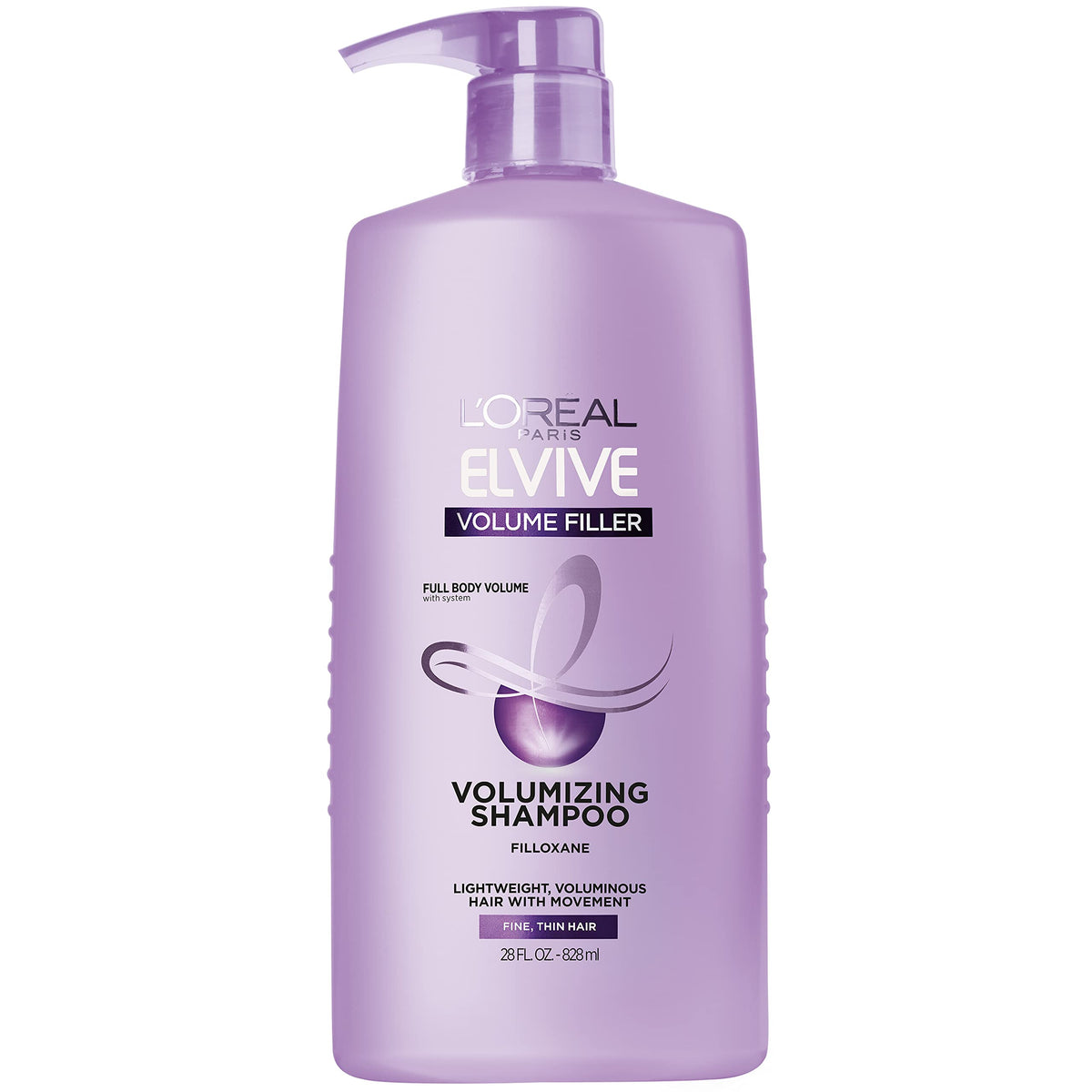 Lor Al Paris Elvive Volume Filler Thickening Shampoo, 28 Fl. Oz.