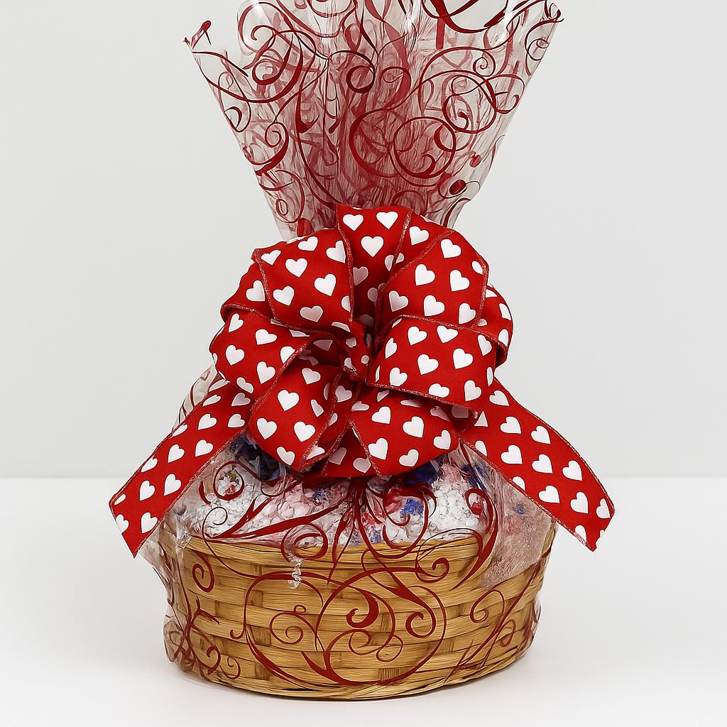 Handcrafted Gift Basket with Chocolates, Cookies, Snacks & Candy. Perfect for Birthdays, Sympathy, Holidays, Clients & Thank You Gifts (Standard