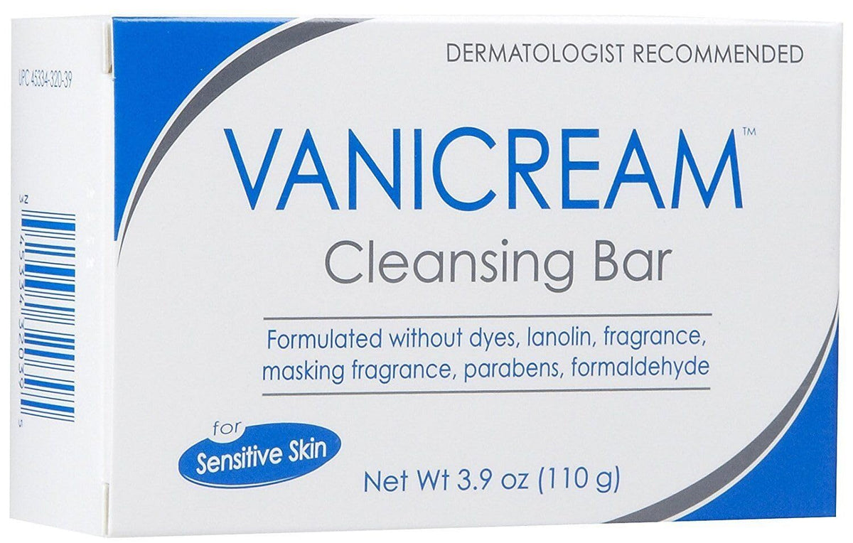 Vanicream Cleansing Bar, Fragrance Free - 3.9 Ounce (Pack Of 11)