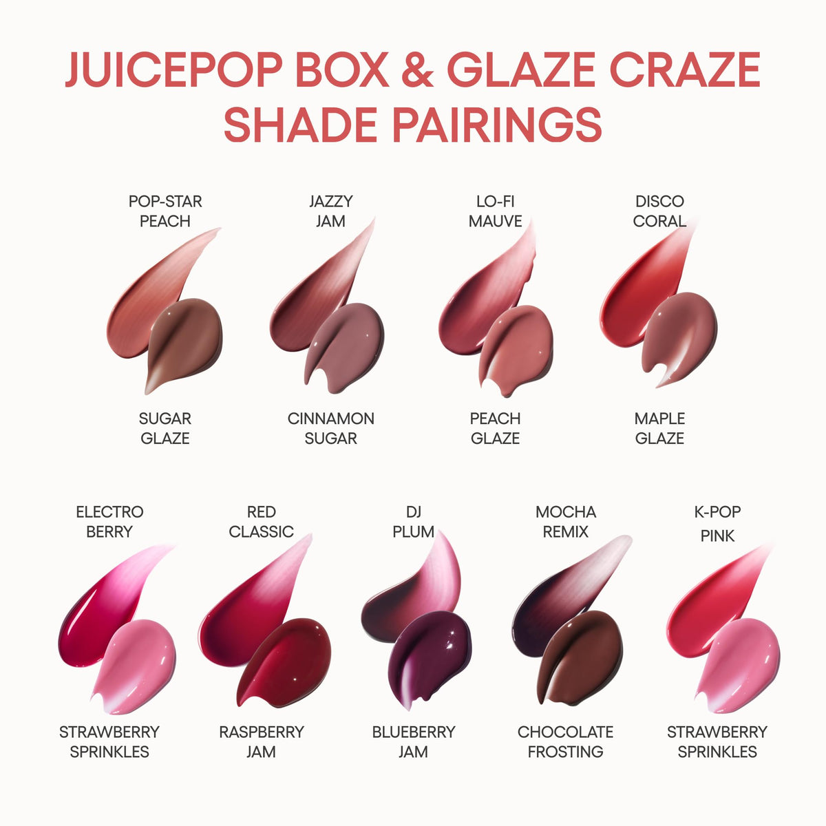 LANEIGE Glaze Craze Tinted Lip Serum, Strawberry Sprinkles: Hydrating Serum for Glossy,Nourished Lips with Plumping Polypeptides,0.42 oz
