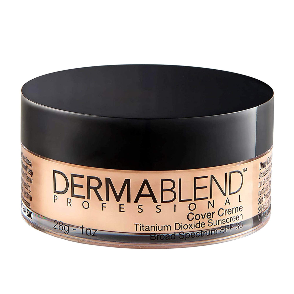 Dermablend Cover Creme Full Coverage Foundation With Spf 30, 15C Cool Beige, 1 Oz.