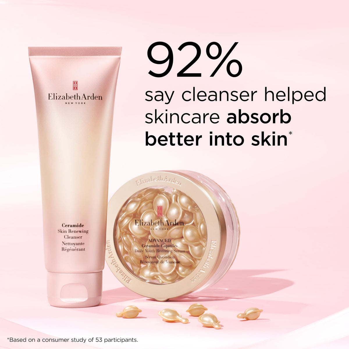 Elizabeth Arden Ceramide Skin Renewing Facial Cleanser, 4.2 oz