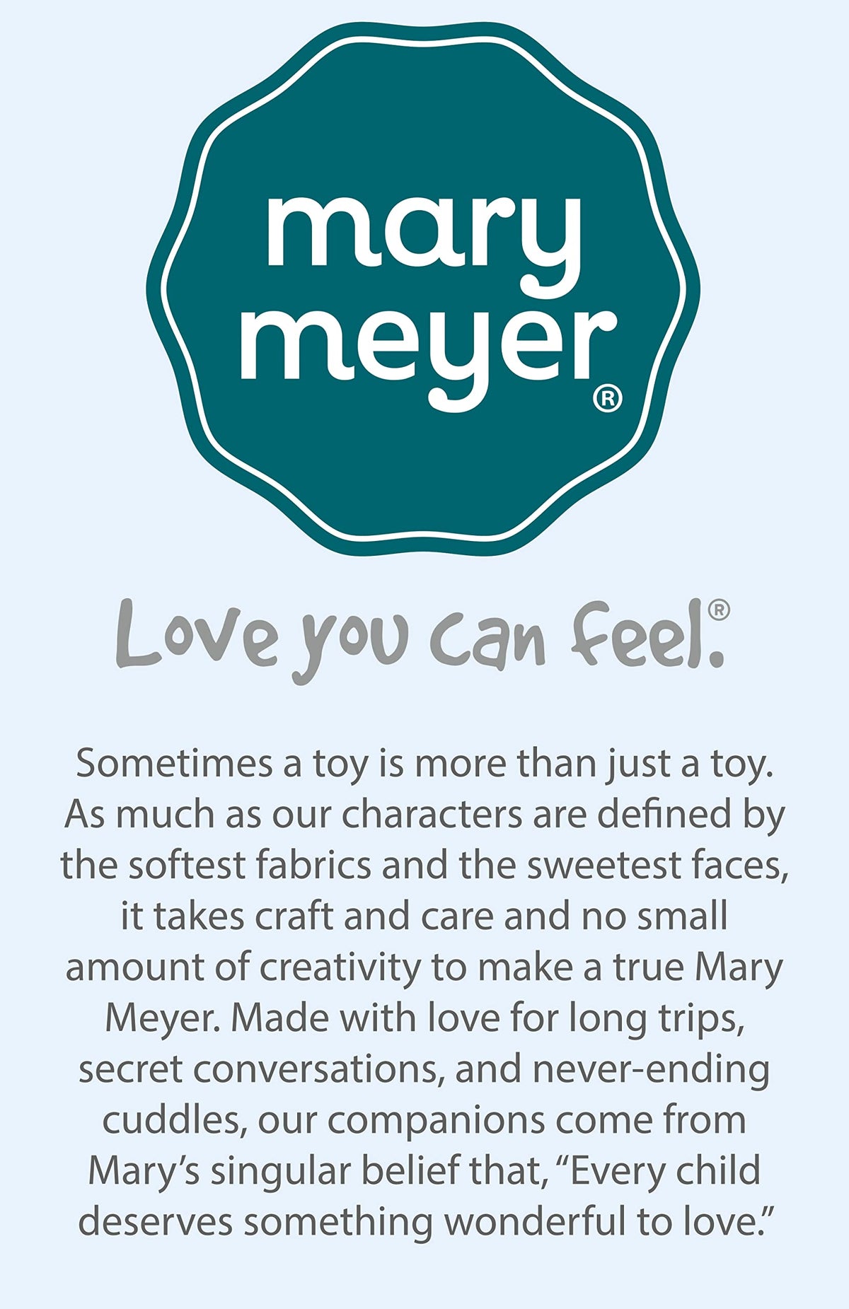 Mary Meyer Lovey Soft Toy, 13-Inches, Oatmeal Bunny