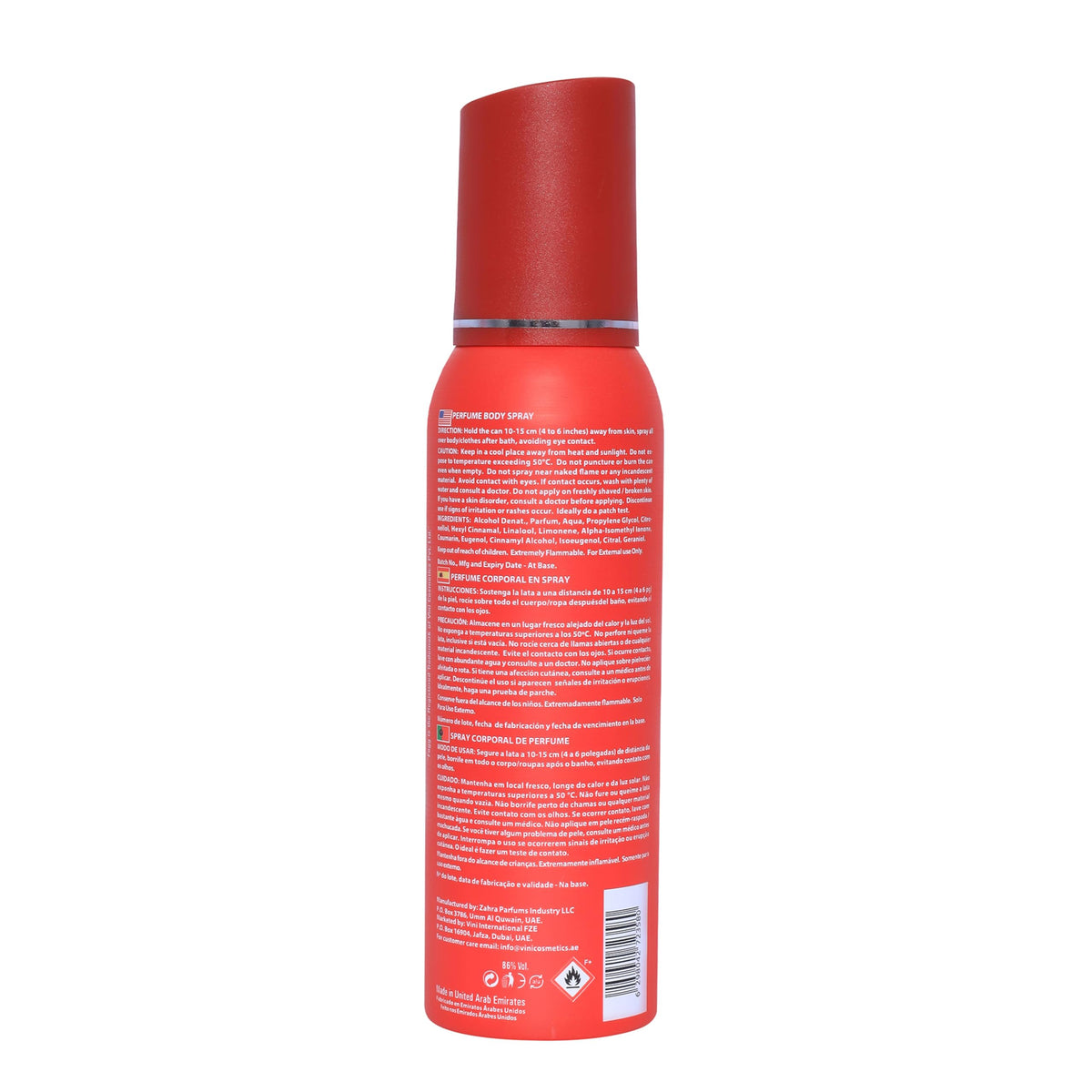 Napoleon by Fogg - Perfume-Based Body Spray for Men - Spicy Woody Fragrance Body Spray - Opens with Notes of Bergamot, Aldehydes, and Rose - 5 oz