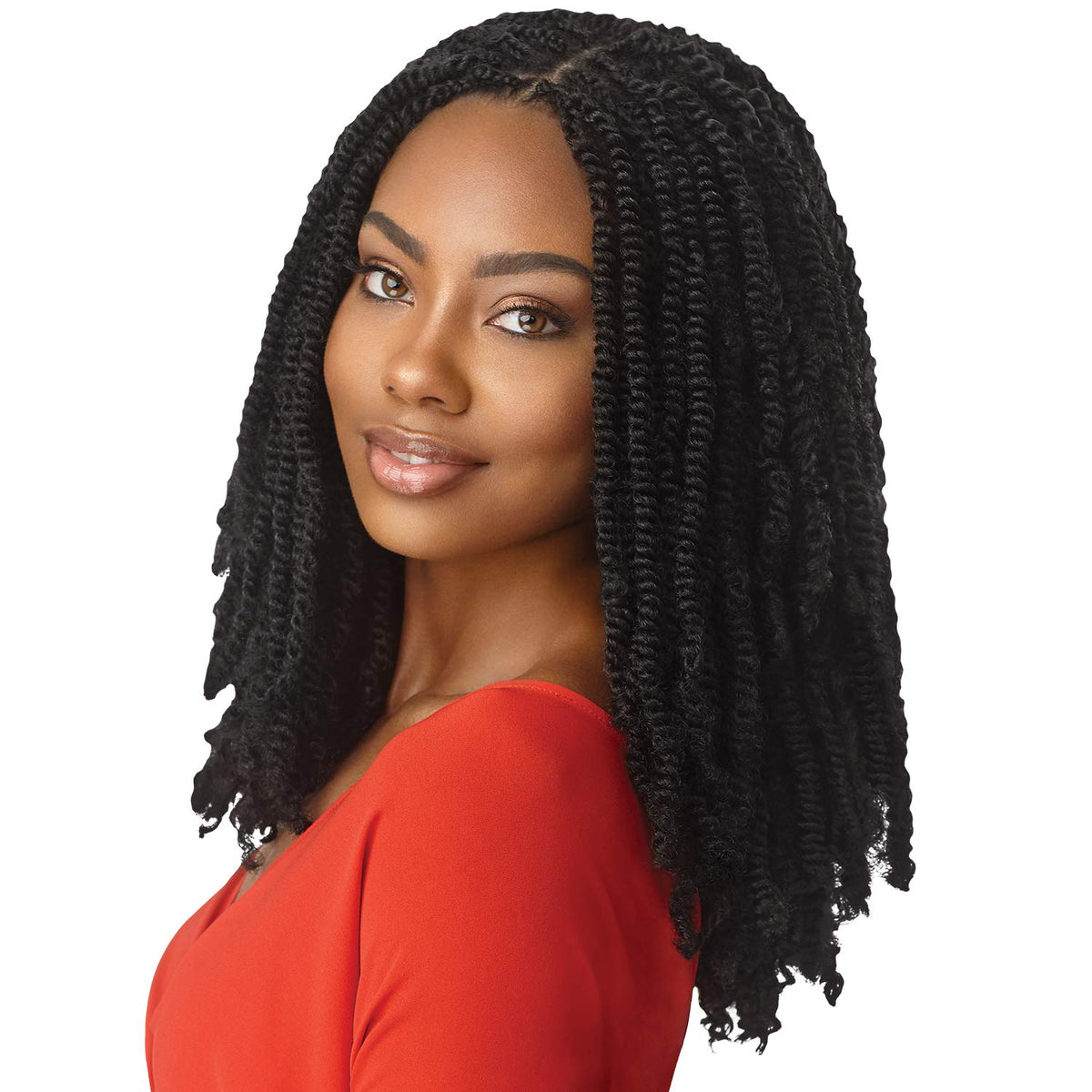 Multi Pack Deals! Outre Synthetic Braid - X Pression Twisted Up Springy Afro Twist 16 (3-Pack, 4)